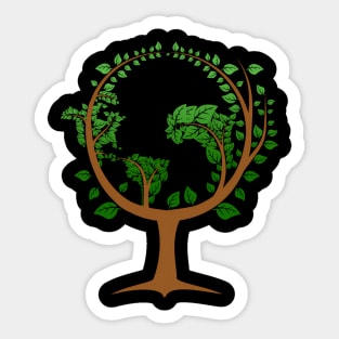 Happy Earth Day T Save The Earthgo Green Sticker